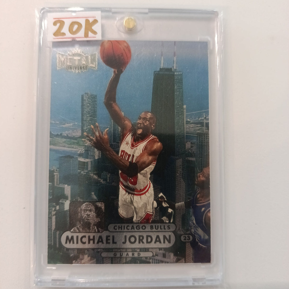 1997 Skybox Metal Universe Michael Jordan #23