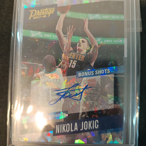 2017-18 Panini Prestige Bonus Shots Nikola Jokic Crystal #74