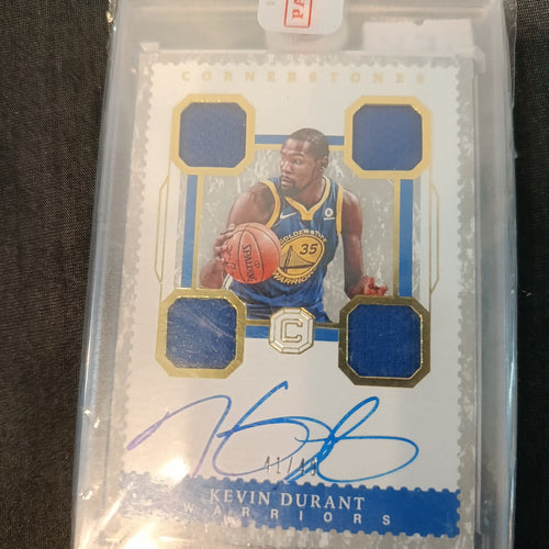2017-18 Panini Cornerstones Cornerstones Kevin Durant #C-KDT