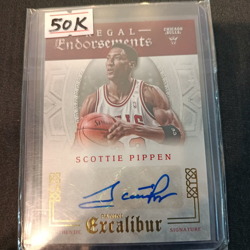 2015-16 Panini Excalibur Regal Endorsements Scottie Pippen #RE-SPP