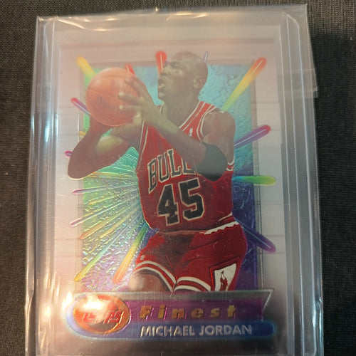 1994-95 Topps Finest Finest Moment Michael Jordan Refractor