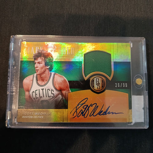 2015-16 Panini Gold Standard Marks of Gold Scott Wedman Gold #22