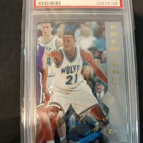1995 SP 1995 SP Premium Rookie Kevin Garnett #159 PBA GEM MT 10