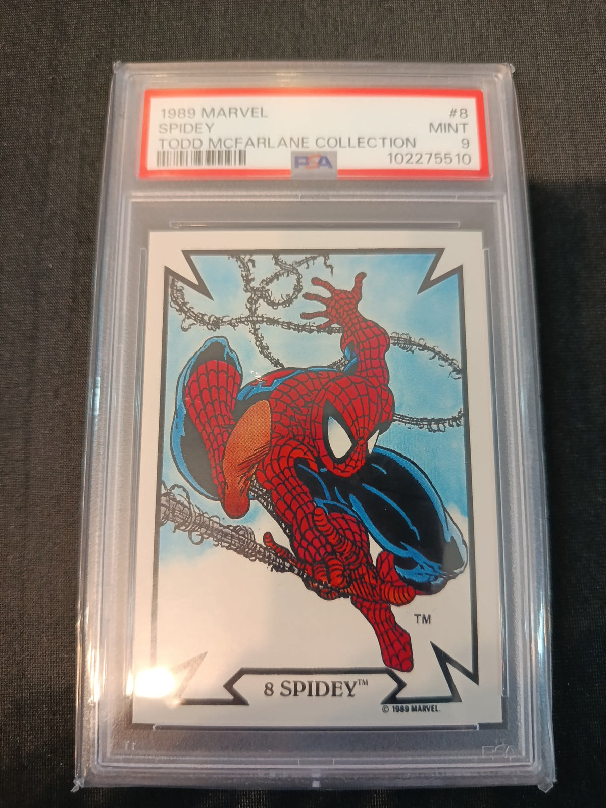 1989 Marvel Spider-Man #8 PSA MINT 9
