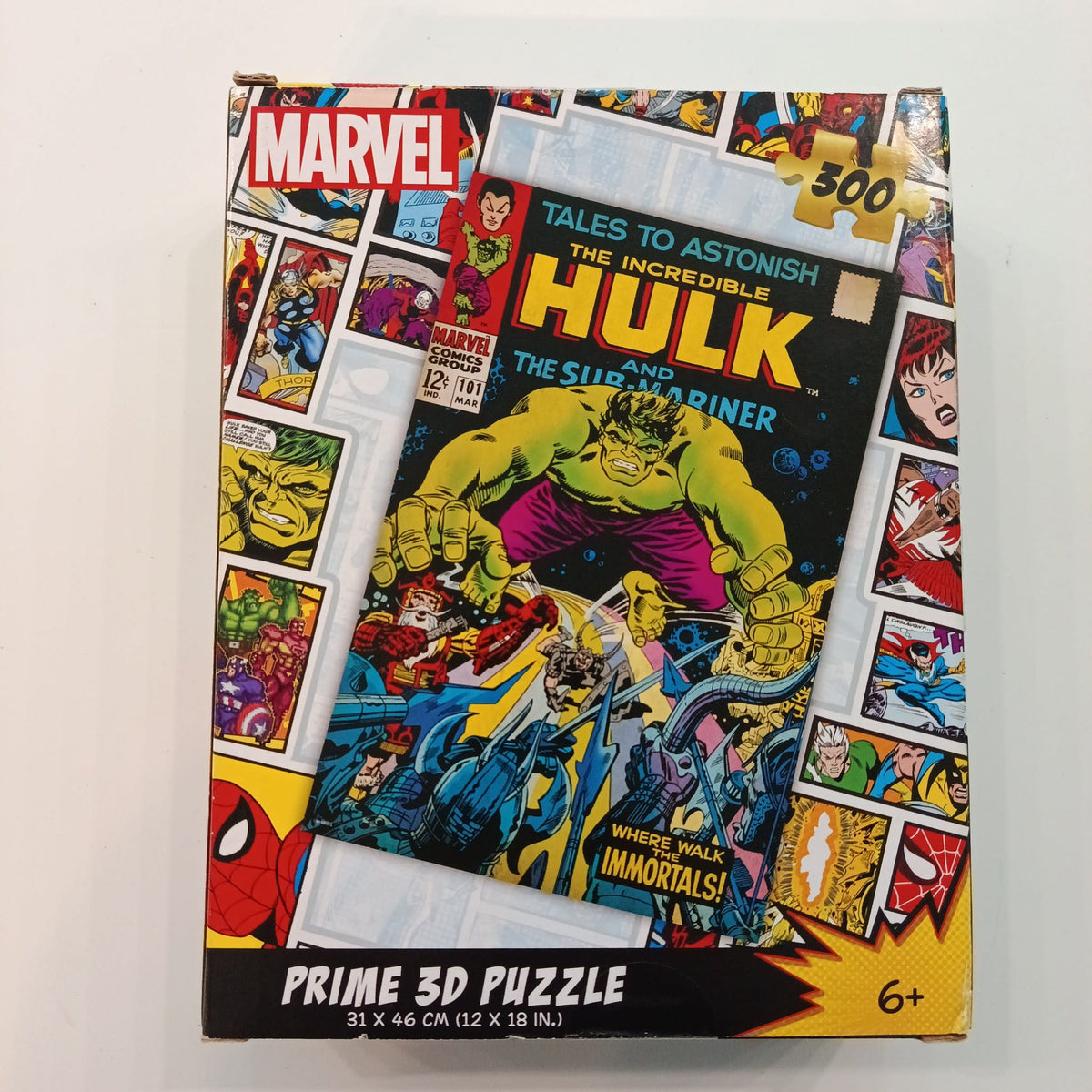 Marvel Prime 3D Puzzle Tales to Astonish The Incredible Hulk and The Sub-Mariner – Tales t - view 2