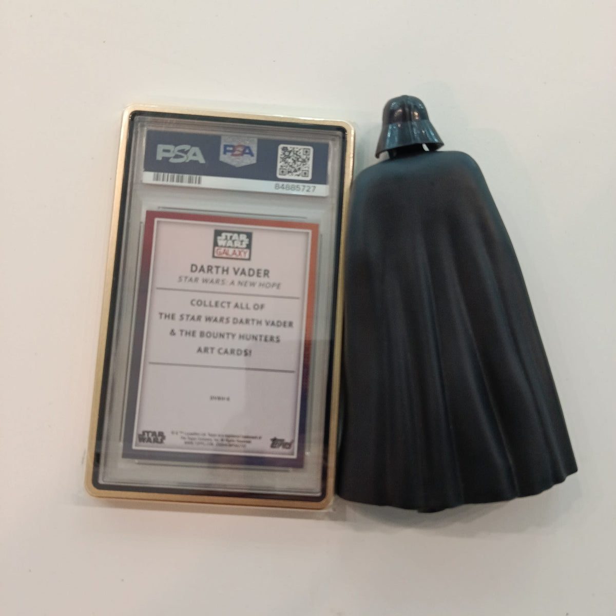 2023 Topps 2023 Star Wars Galaxy Darth Vader #DVBH8 PSA 9 - view 2