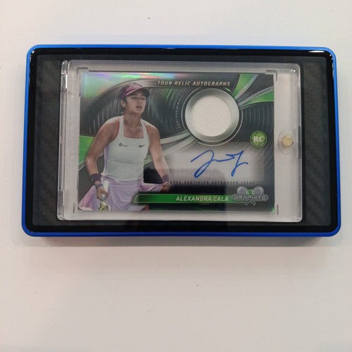 2024 Topps Graphite Tennis Tour Relic Autographs Alexandra Eala #TRA-AEA