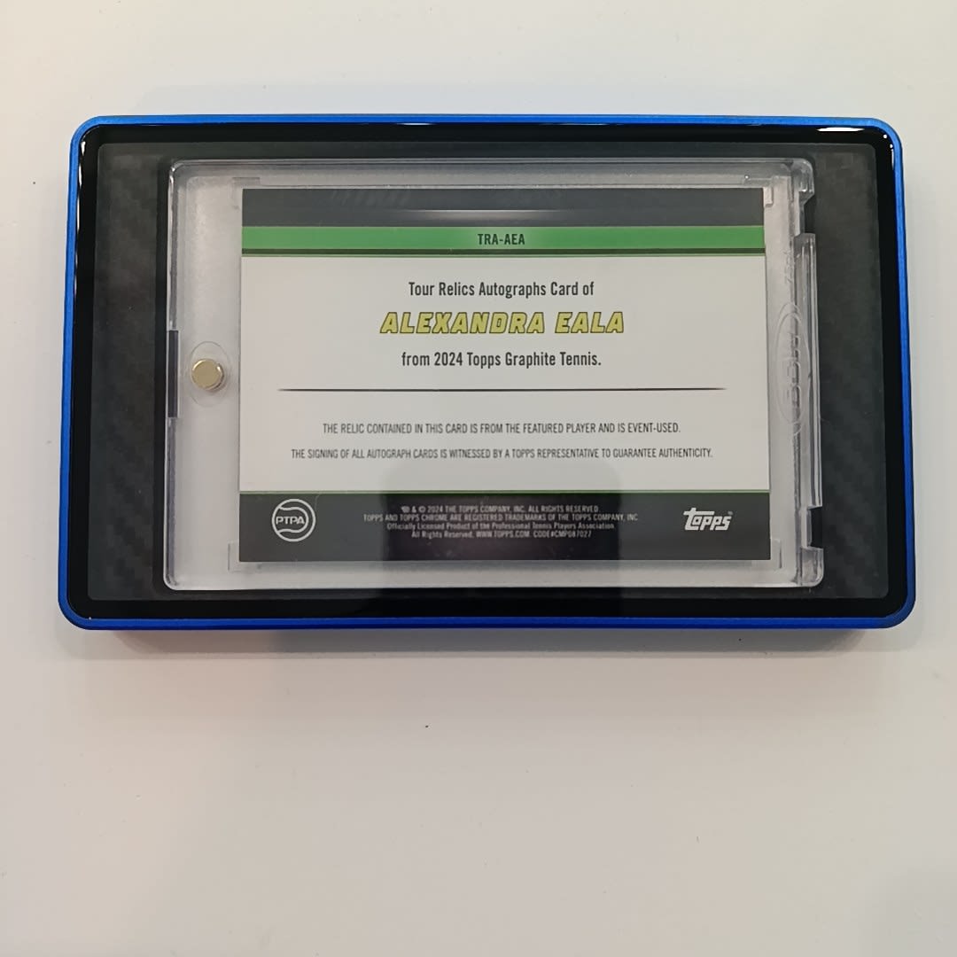 2024 Topps Graphite Tennis Tour Relic Autographs Alexandra Eala #TRA-AEA - view 2