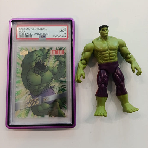 2023 Upper Deck 2023 Marvel Annual Suspended Animation Hulk #38 PSA 9