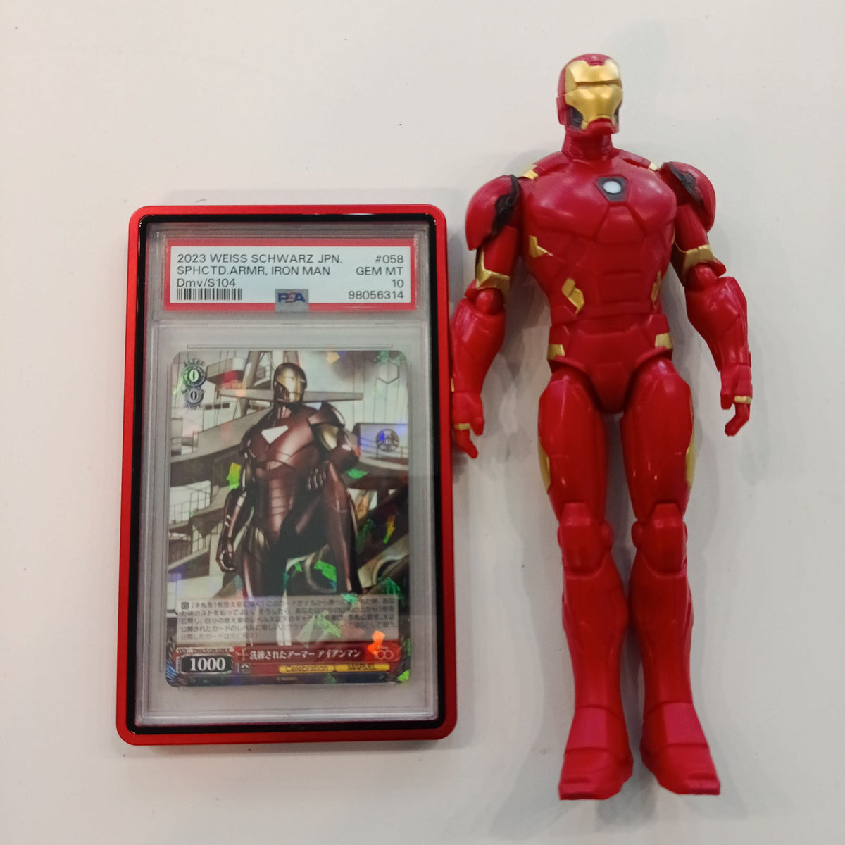2023 Weiss Schwarz Iron Man #058 PSA 10