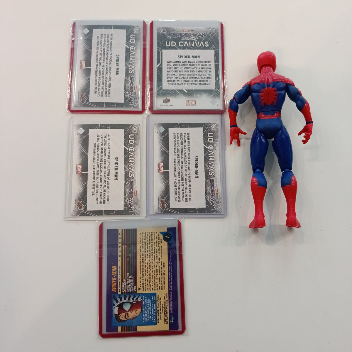 2022 Upper Deck Spider-Man No Way Home UD Canvas Spider-Man #C40 - view 2