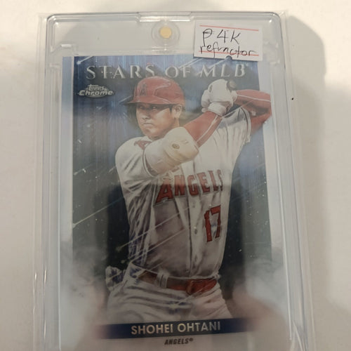 2022 Topps Stars of MLB Shohei Ohtani Refractor #SMLBC-24