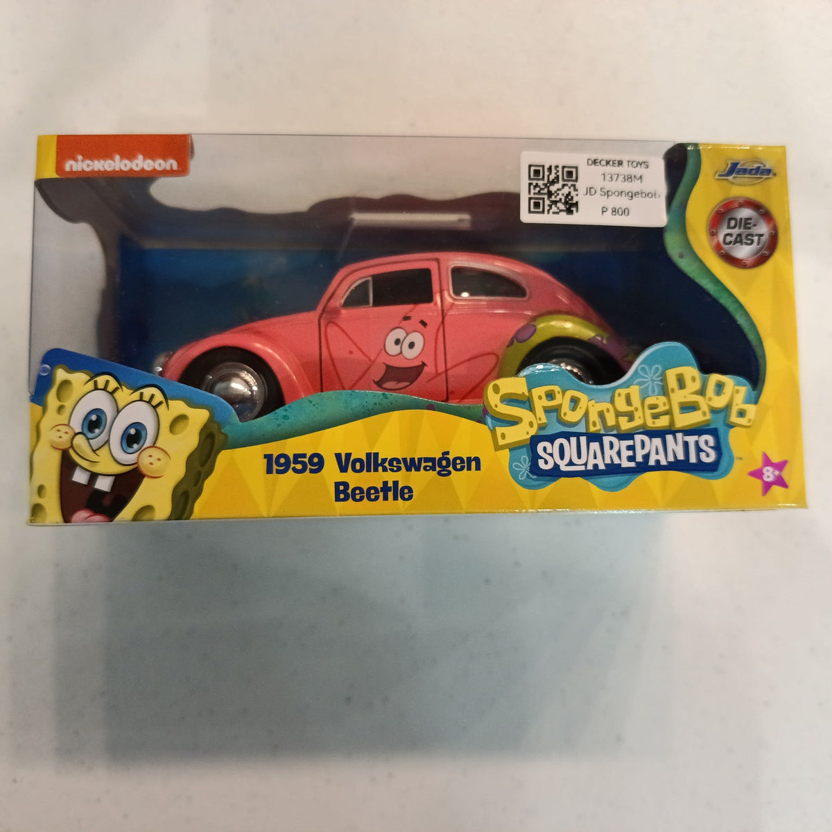 2025 Jada Toys Hollywood Rides 1959 Volkswagen Beetle – Patrick Star