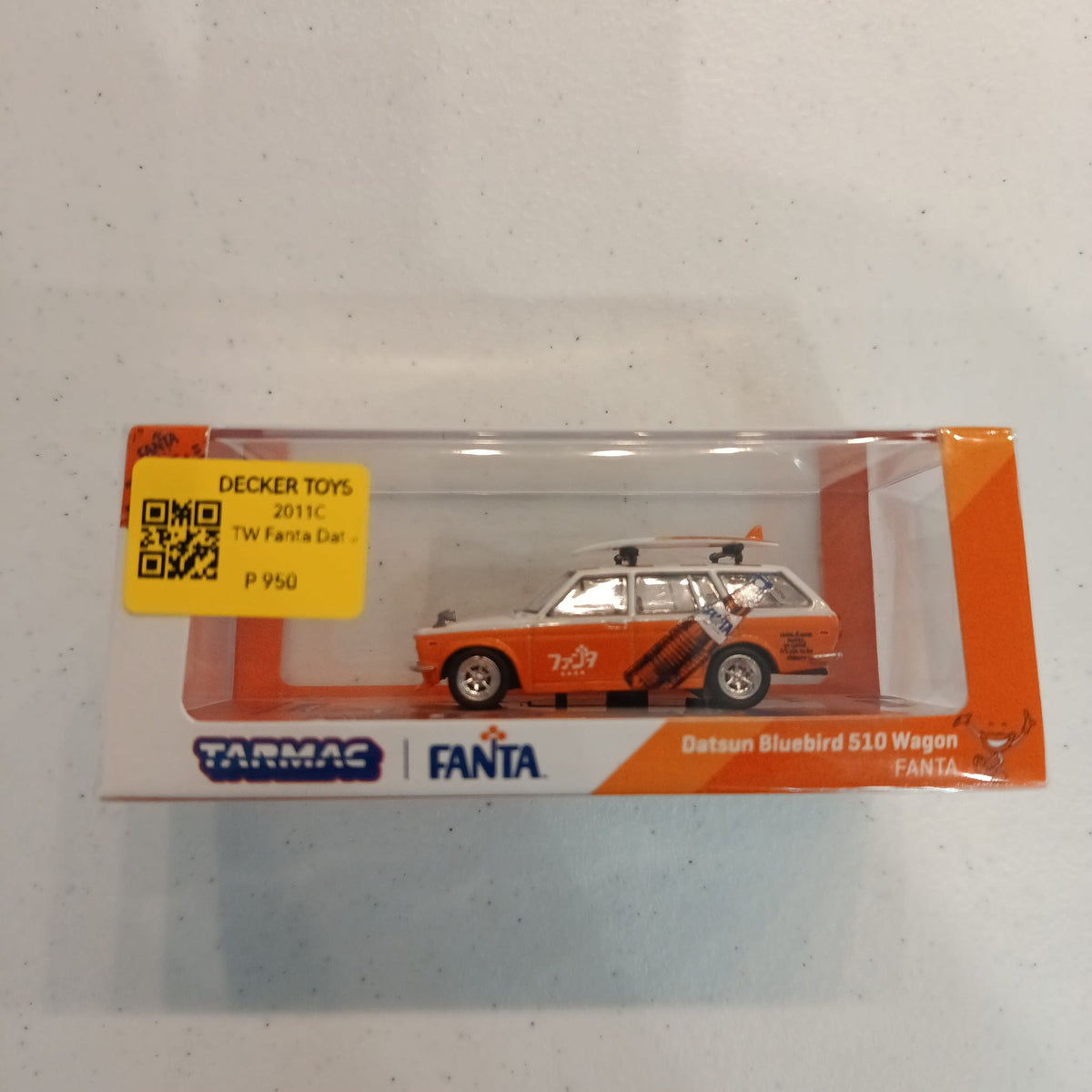 2011 Tarmac Works Fanta Collaboration Datsun Bluebird 510 Wagon #T64G-026-FA