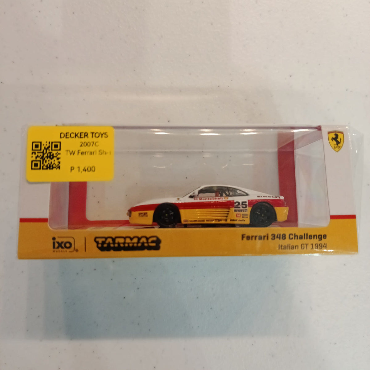 1994 Tarmac Works Tarmac Works x IXO Models 1:64 Ferrari 348 Challenge - Italian GT 1994 -