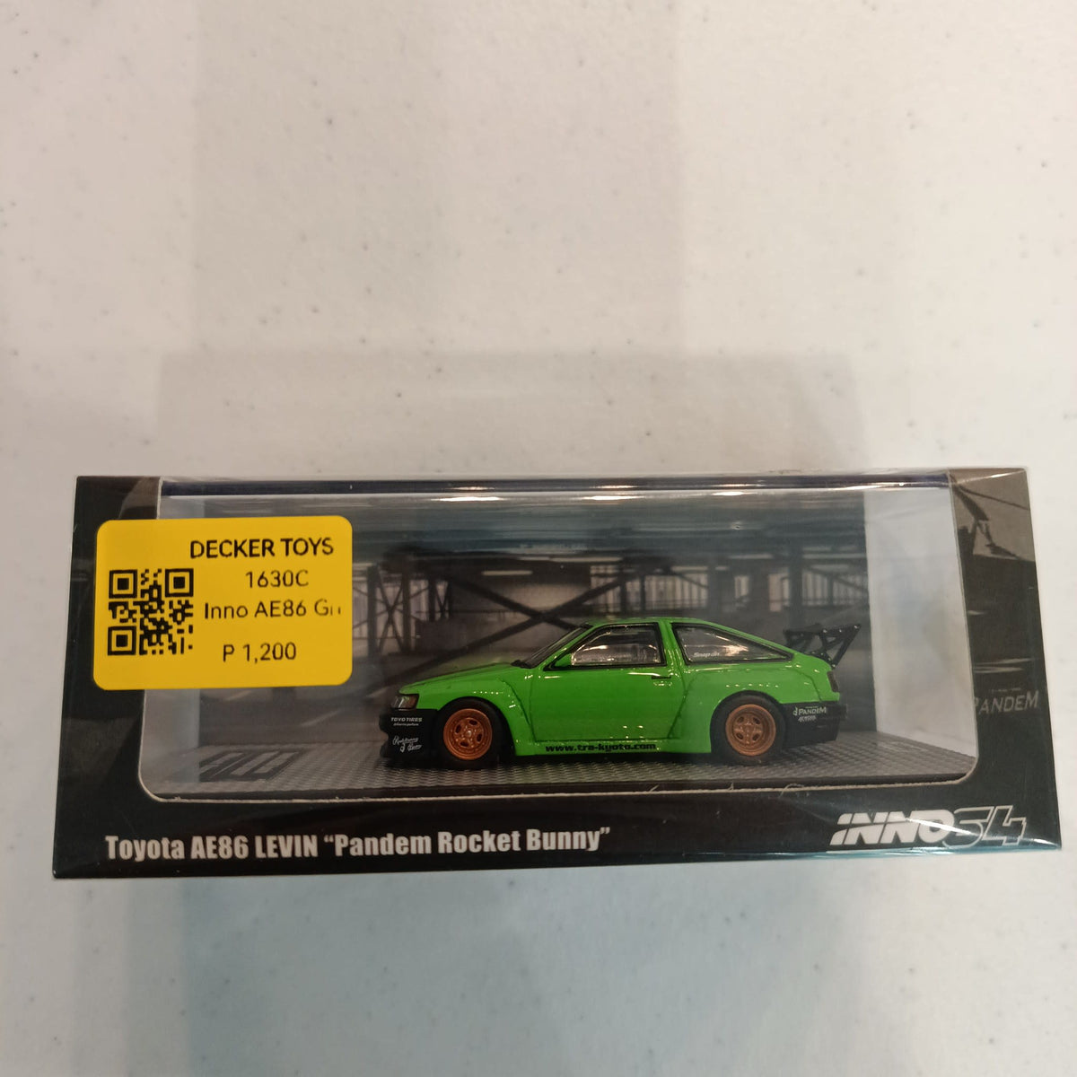 INNO64 INNO64 1:64 Toyota AE86 Levin "Pandem Rocket Bunny" Green