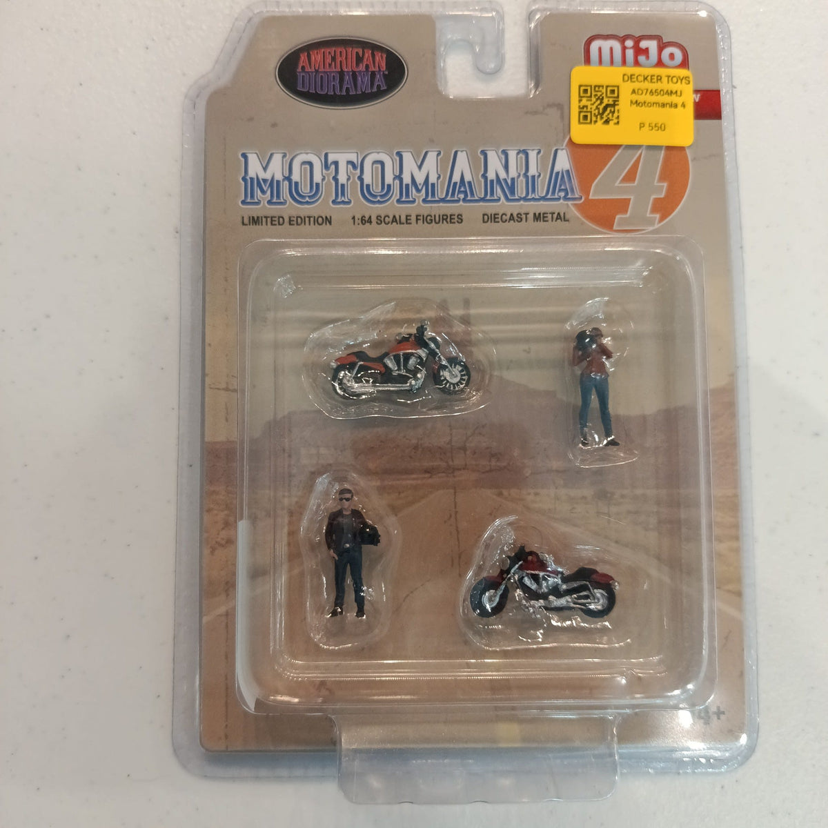2022 American Diorama Motomania 4 Motomania 4 Figure Set