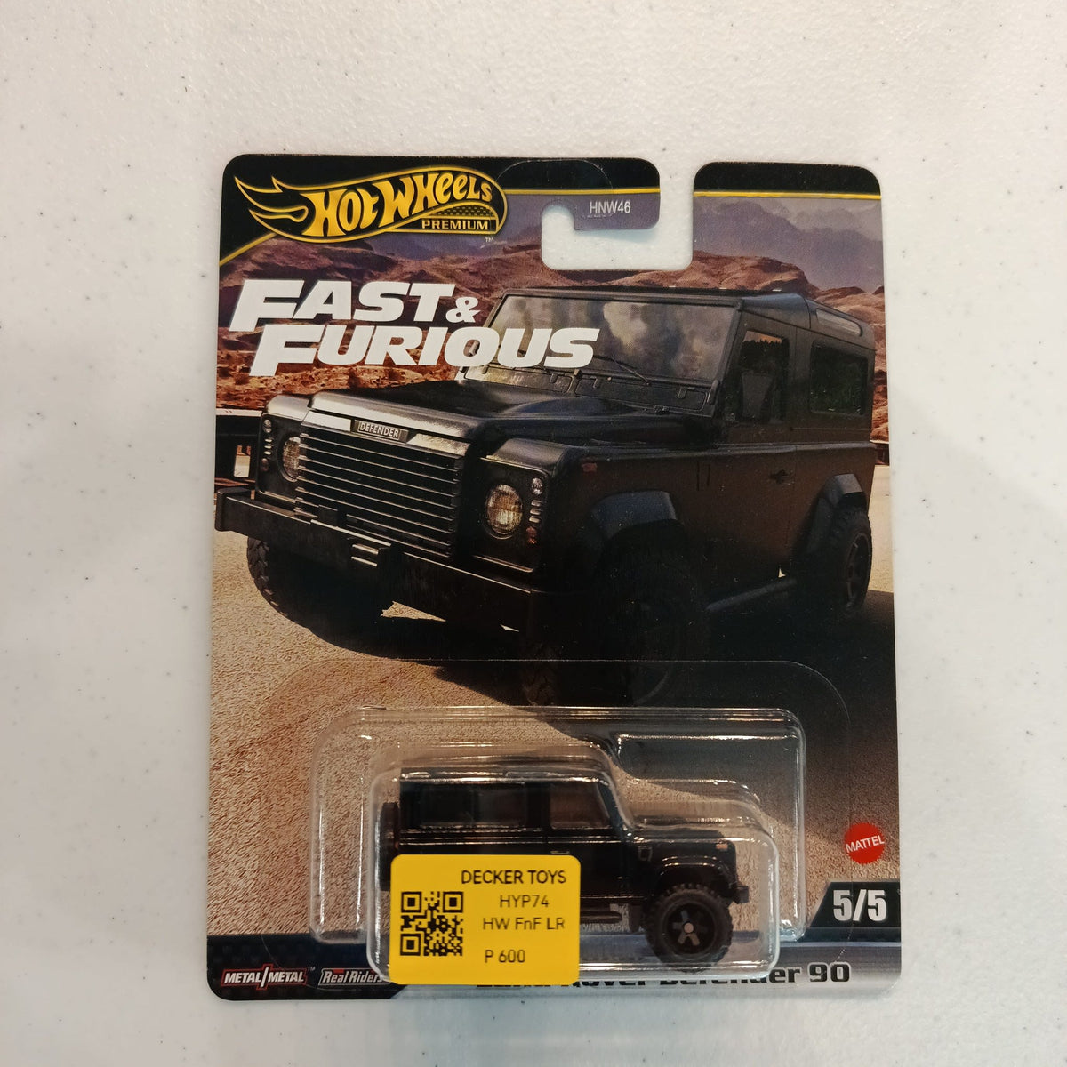2023 Hot Wheels Fast & Furious Premium Land Rover Defender 90 #5/5