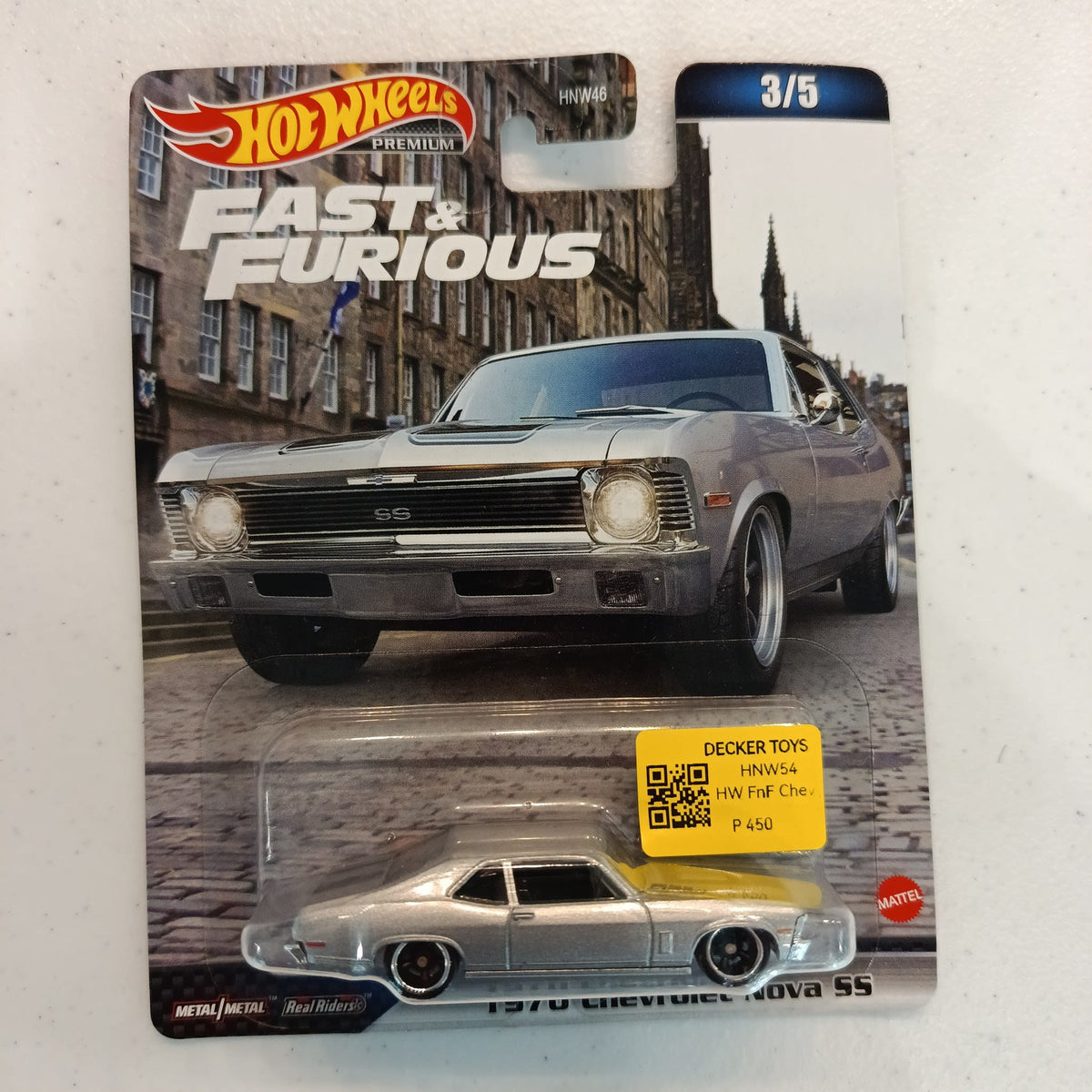 2023 Hot Wheels Hot Wheels Premium Fast & Furious 1970 Chevrolet Nova SS #3/5