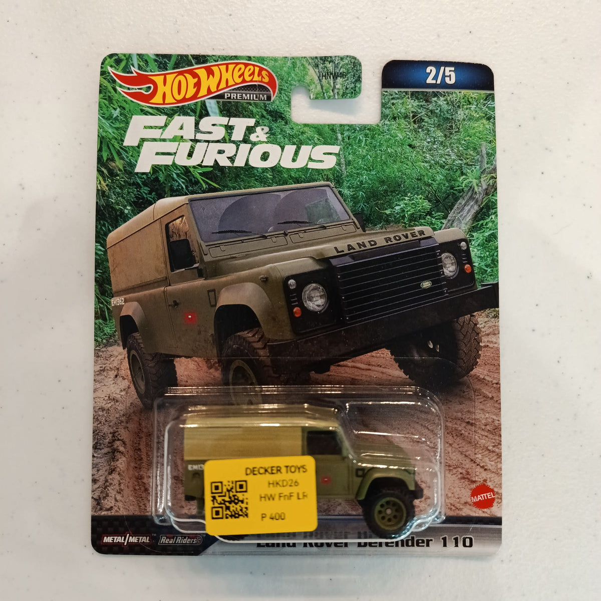 2023 Hot Wheels Hot Wheels Premium Fast & Furious Land Rover Defender 110 #2/5
