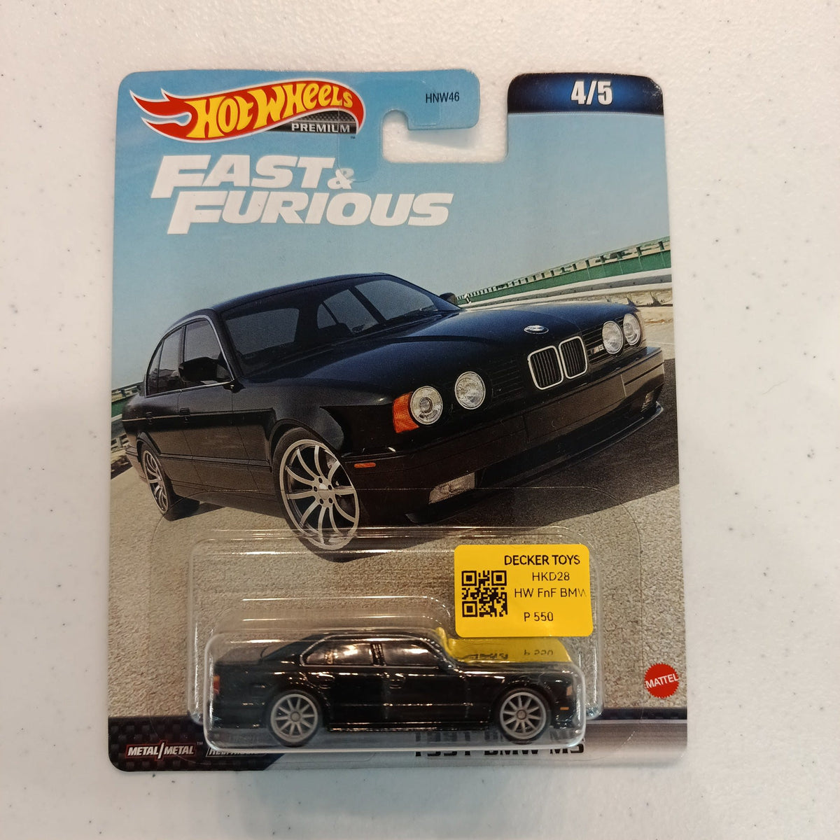 2023 Hot Wheels Hot Wheels Premium Fast & Furious 1991 BMW M5 #4/5