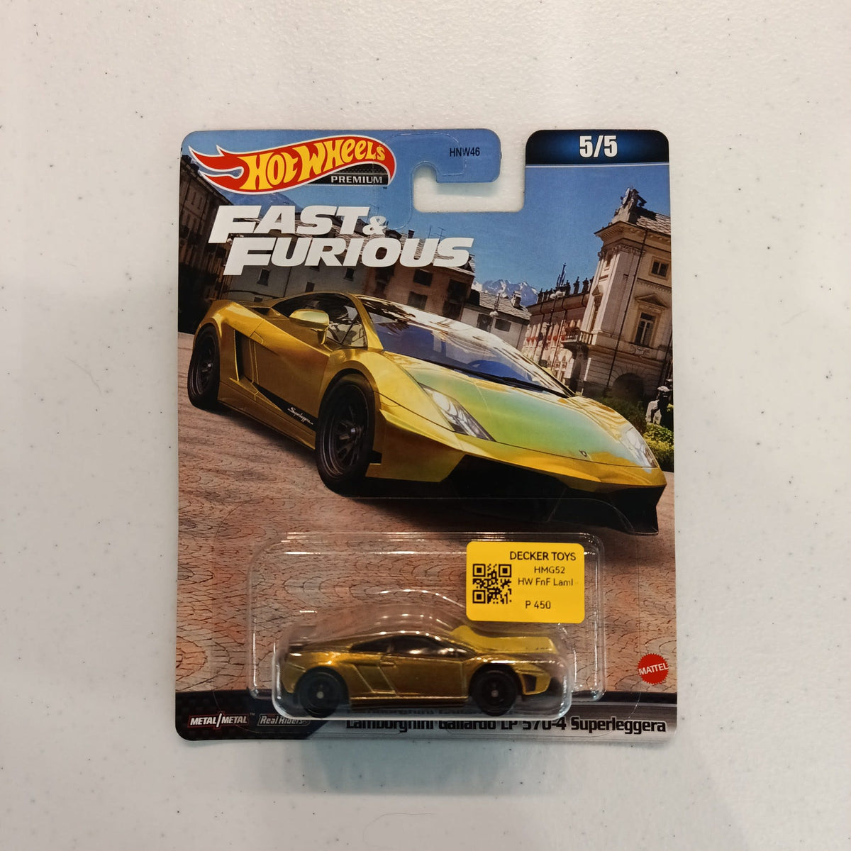 2023 Hot Wheels Hot Wheels Premium Fast & Furious Lamborghini Gallardo LP 570-4 Superlegge