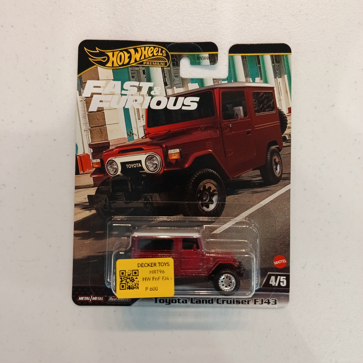 2023 Hot Wheels Fast & Furious Premium Toyota Land Cruiser FJ43 #4/5