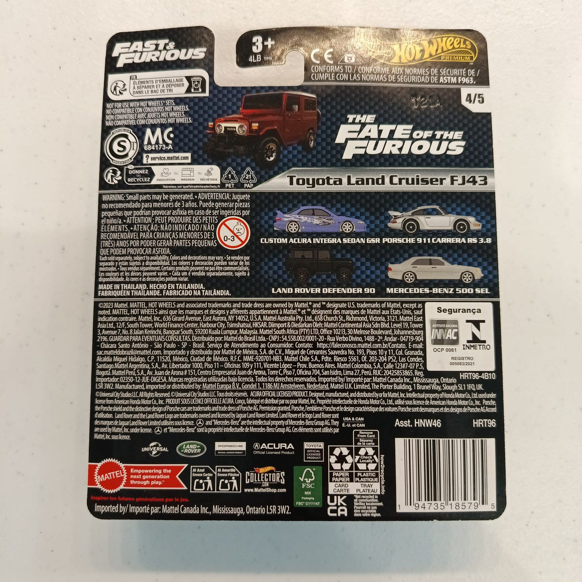 2023 Hot Wheels Fast & Furious Premium Toyota Land Cruiser FJ43 #4/5 - view 2
