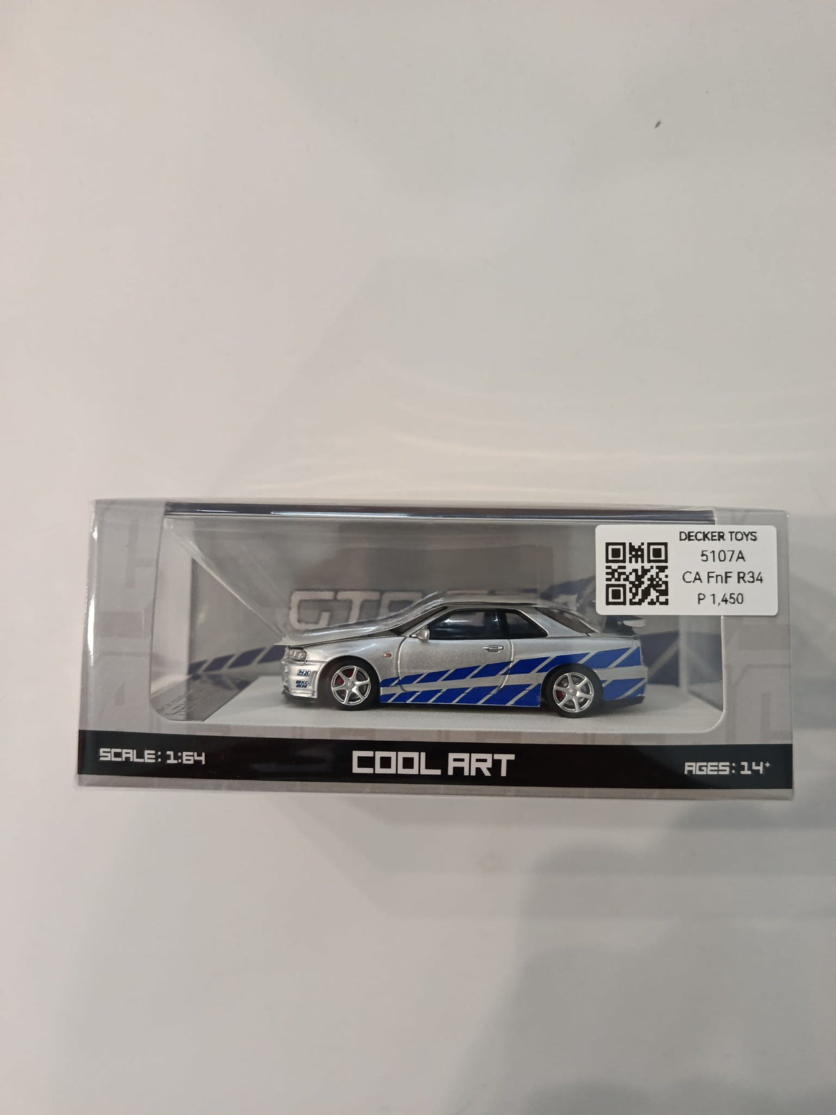 Cool Art Fast and Furious Nissan Skyline GT-R R34 (2 Fast 2 Furious)