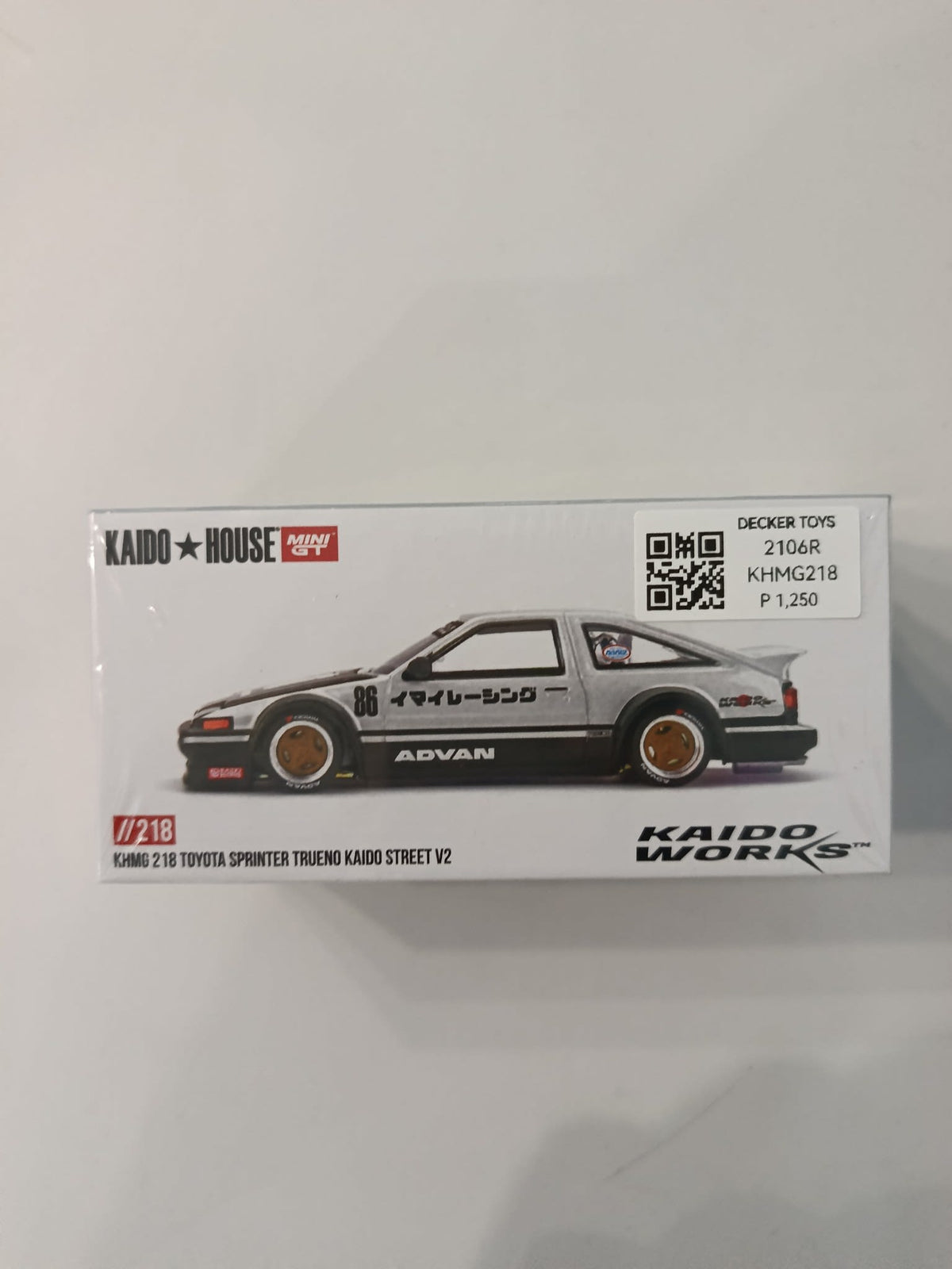 Mini GT Kaido House Toyota Sprinter Trueno Kaido Street V2 #218