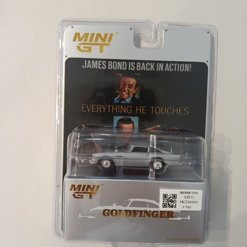 Mini GT James Bond Goldfinger Aston Martin DB5 #MGT00900