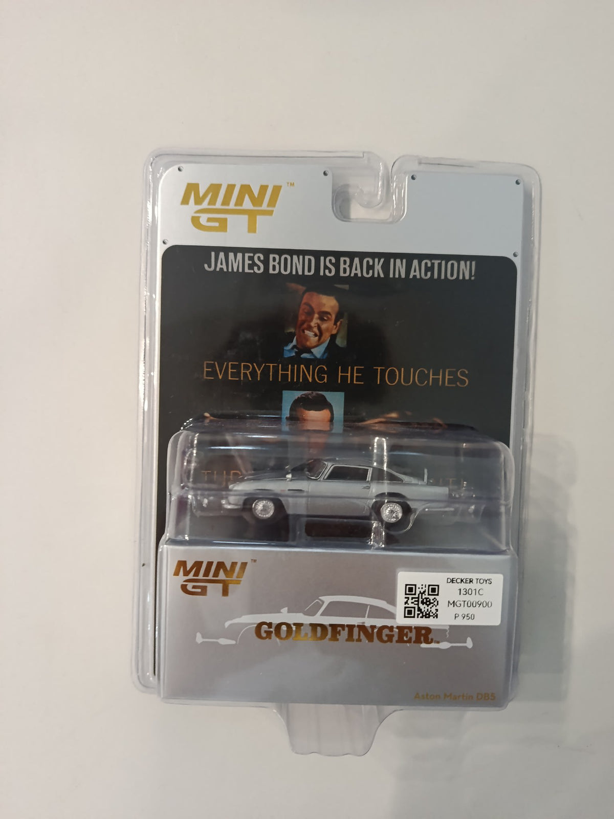 Mini GT James Bond Goldfinger Aston Martin DB5 #MGT00900