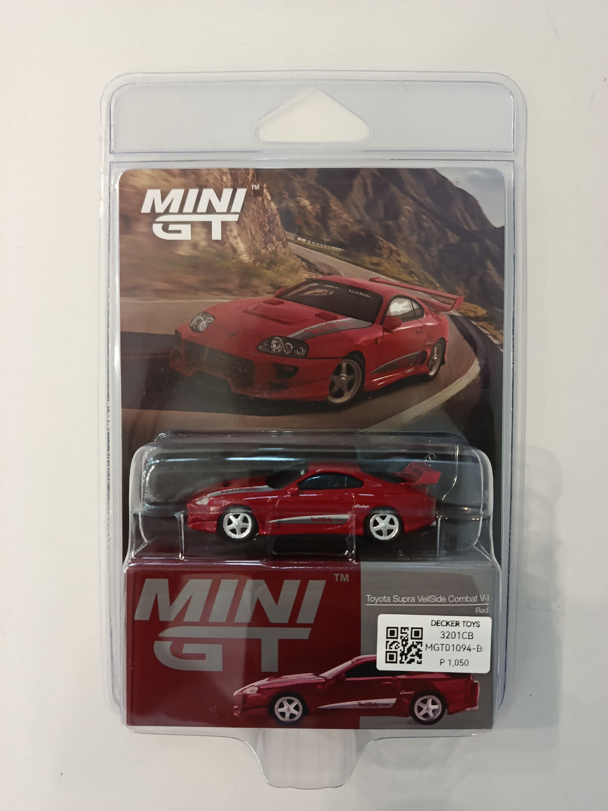 Mini GT Mini GT 1:64 Toyota Supra VeilSide Combat V-I Red #MGT01094-B