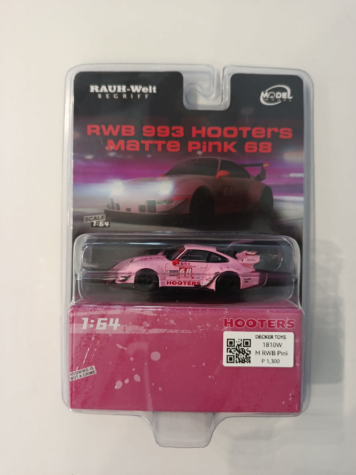 Model Model Rauh-Welt Begriff (RWB) RWB 993 Hooters Matte Pink 68
