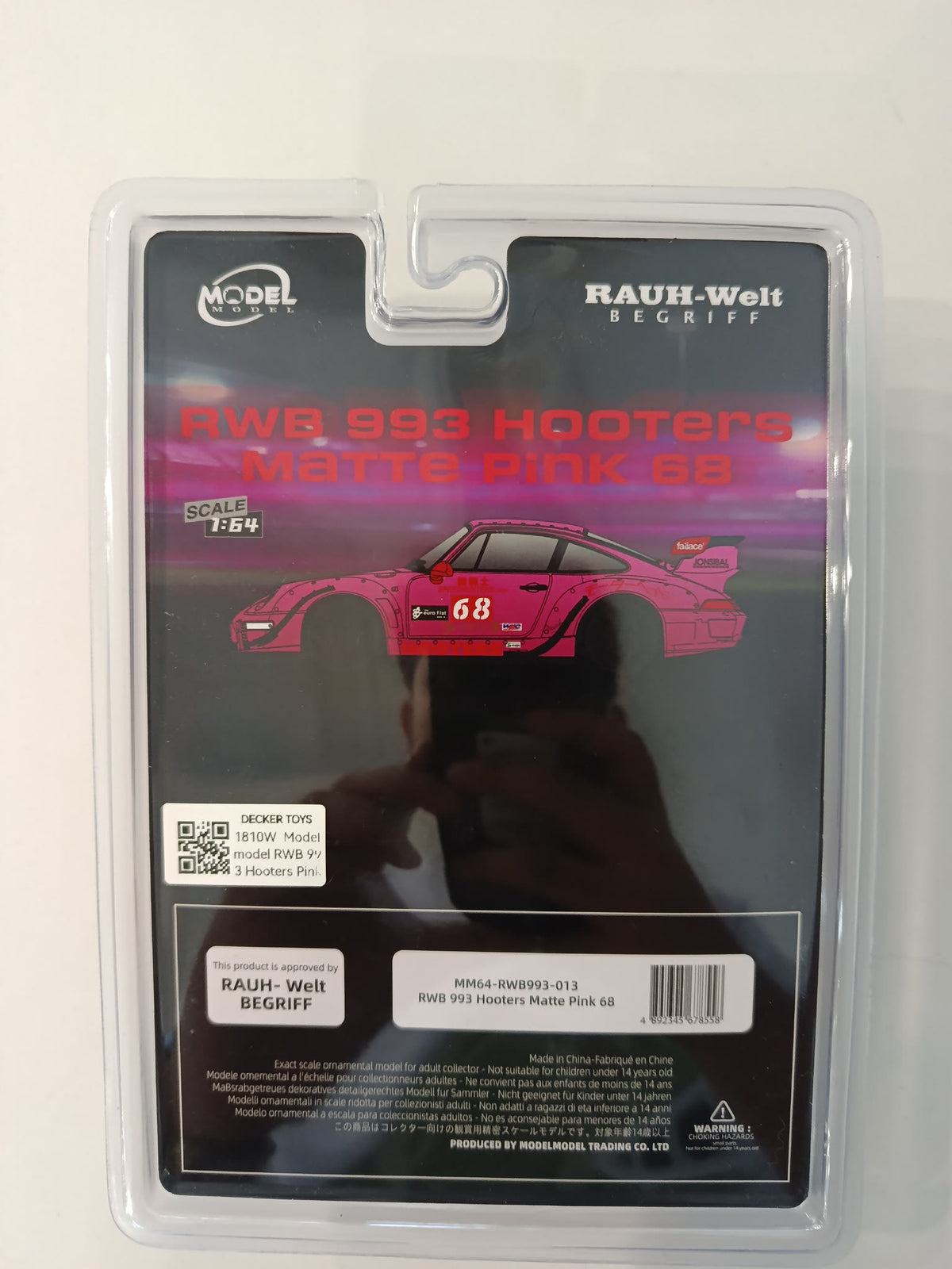 Model Model Rauh-Welt Begriff (RWB) RWB 993 Hooters Matte Pink 68 - view 2