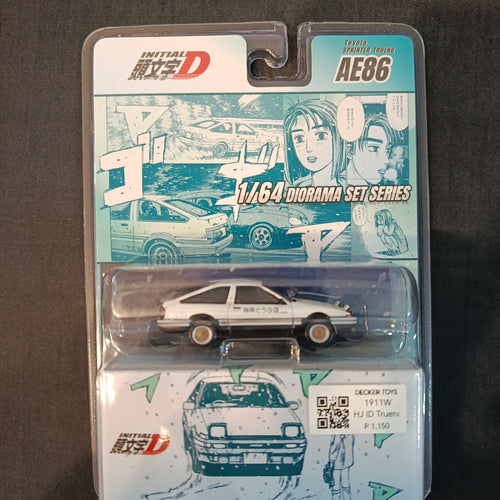 Hot Wheels Initial D 1/64 Diorama Set Series Toyota Sprinter Trueno AE86