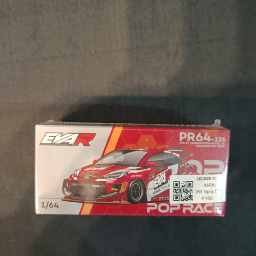 Pop Race EVA RT Toyota GR Yaris - EVA RT Production Model-02 Goodride Livery #PR64-126