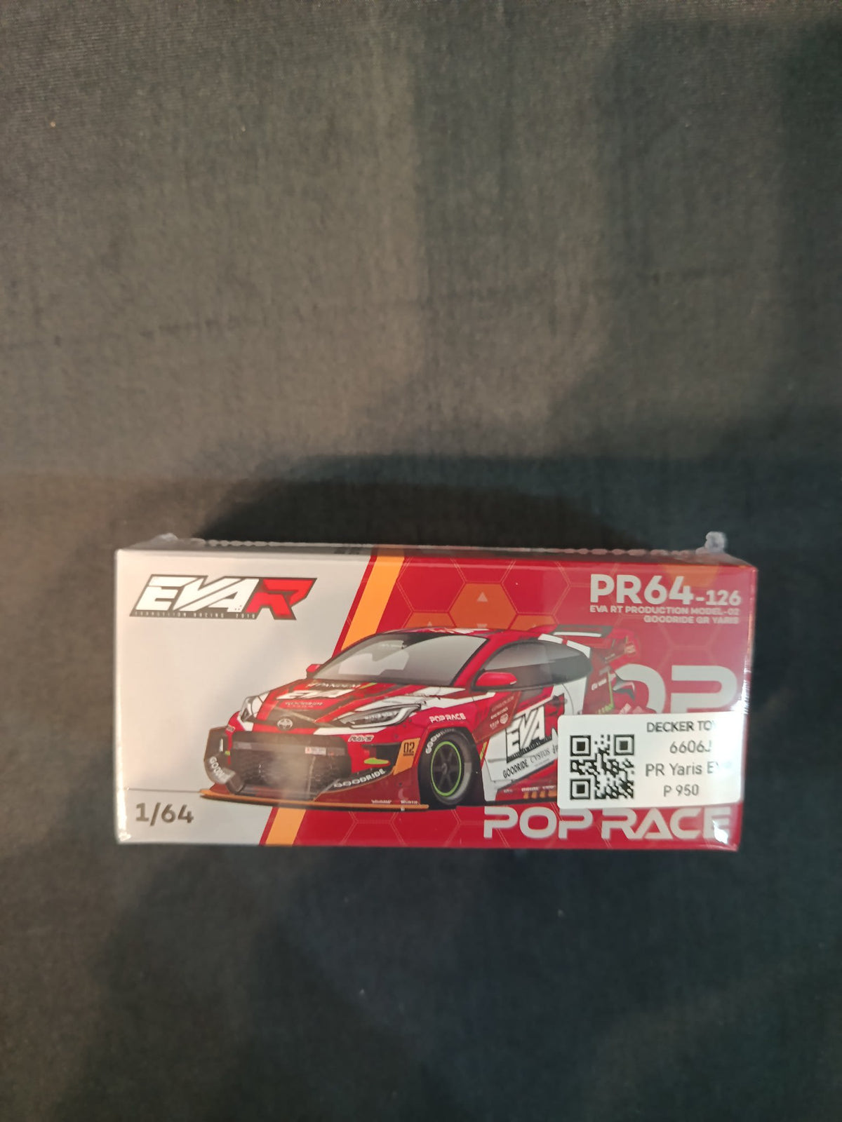 Pop Race EVA RT Toyota GR Yaris - EVA RT Production Model-02 Goodride Livery #PR64-126