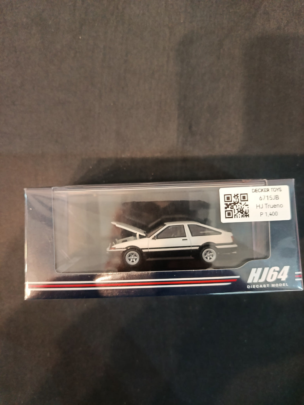 HJ64 Diecast Model HJ64 Toyota AE86 Trueno