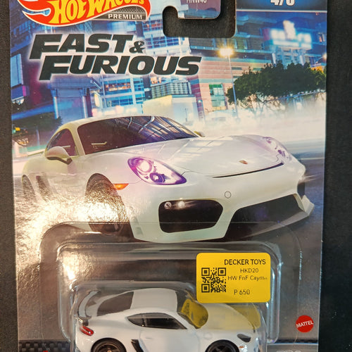 Hot Wheels Fast & Furious Premium Porsche Cayman GT4 #4/5