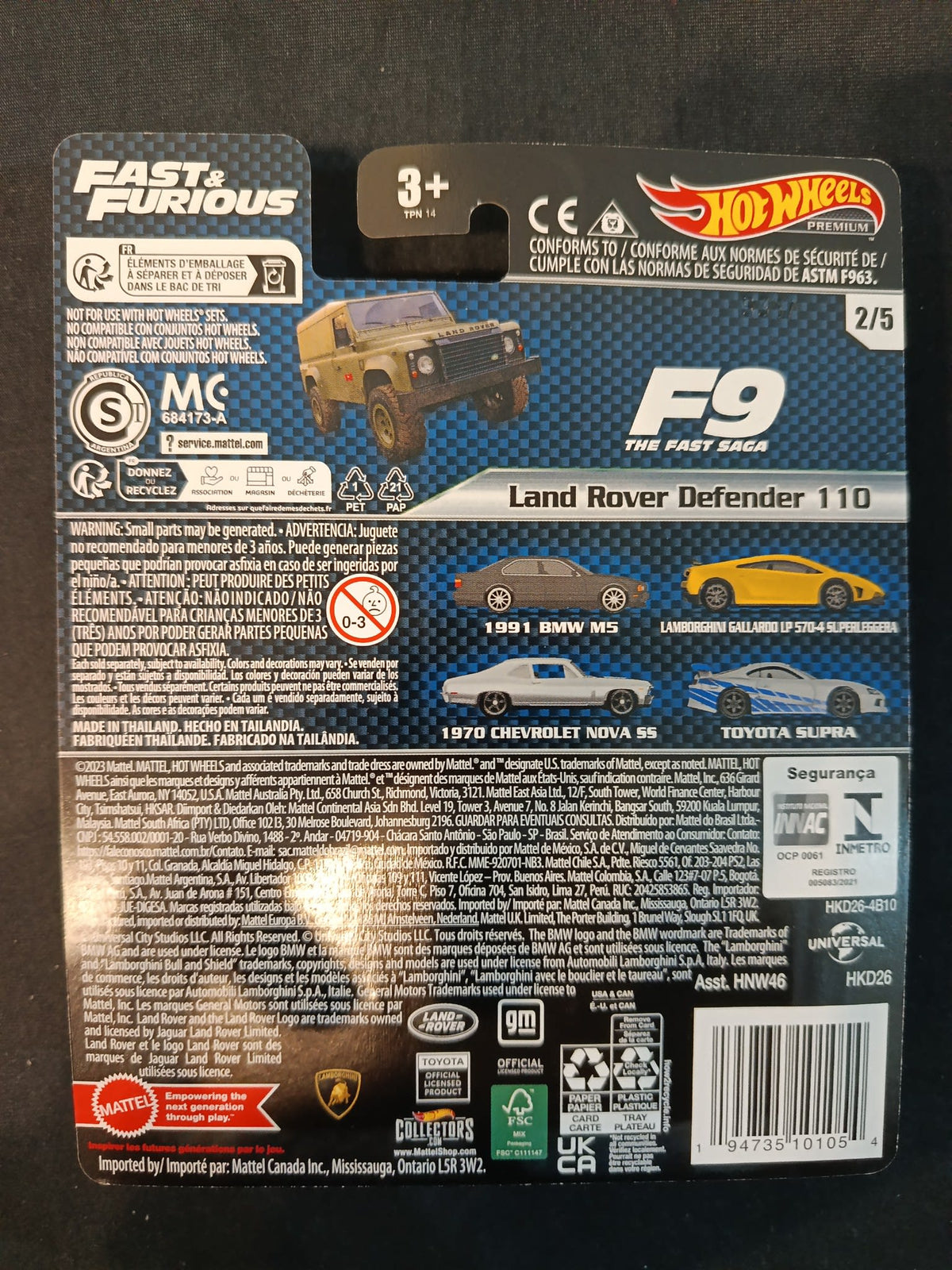 Hot Wheels Fast & Furious Land Rover Defender 110 #2/5 - view 2