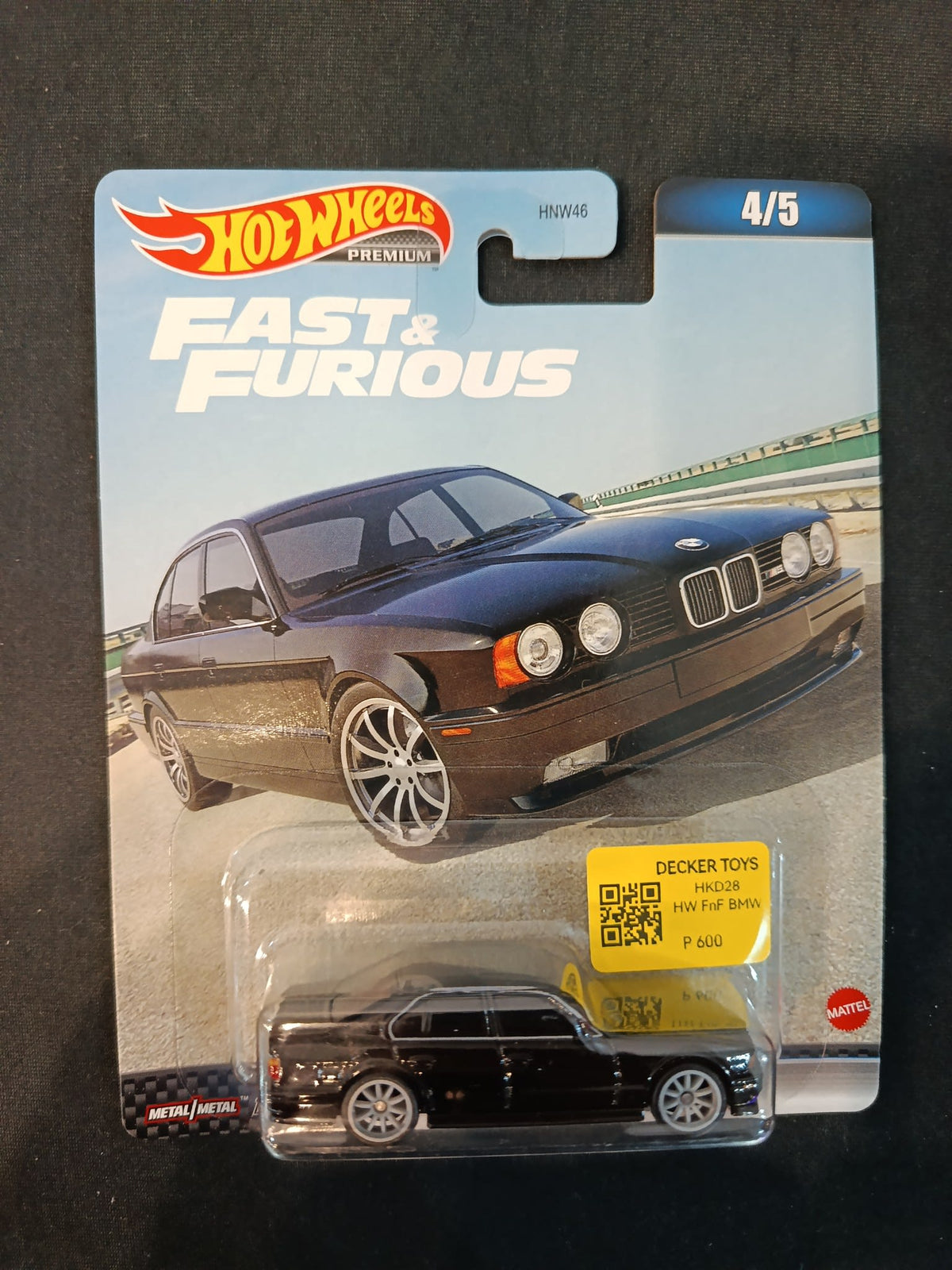 Hot Wheels Fast & Furious Premium BMW M5 (E34) #4/5