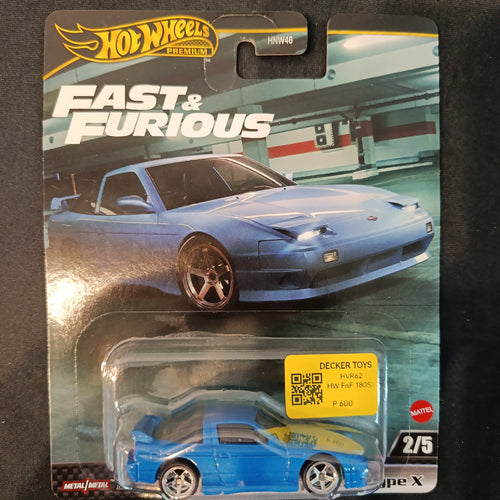 Hot Wheels Fast & Furious Nissan 180SX Type X #2/5