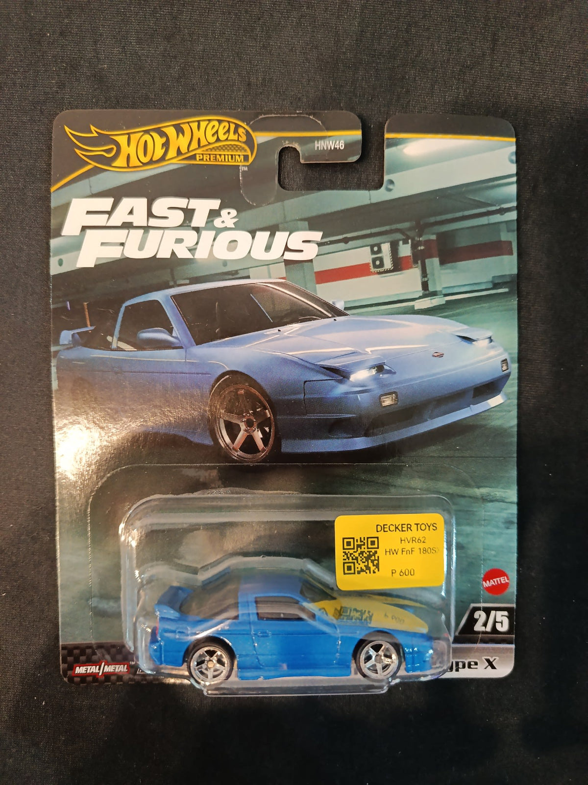 Hot Wheels Fast & Furious Nissan 180SX Type X #2/5