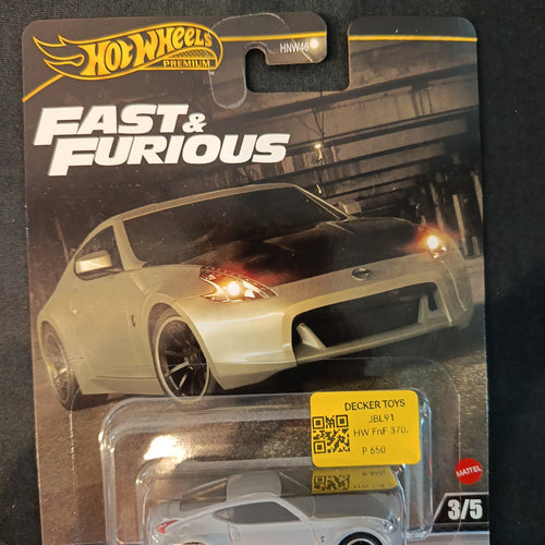 Hot Wheels Fast & Furious Nissan 370Z #3/5
