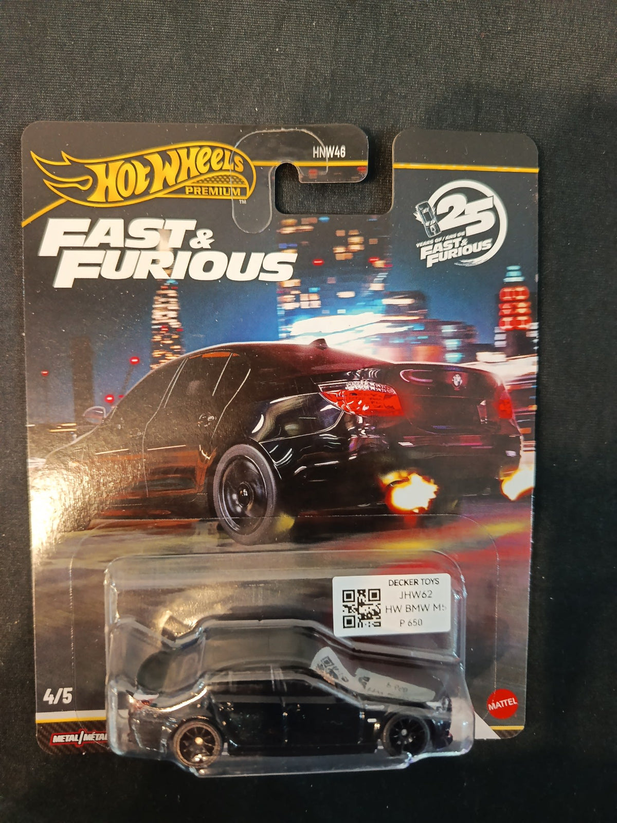 2026 Hot Wheels Fast & Furious BMW M5 #4/5