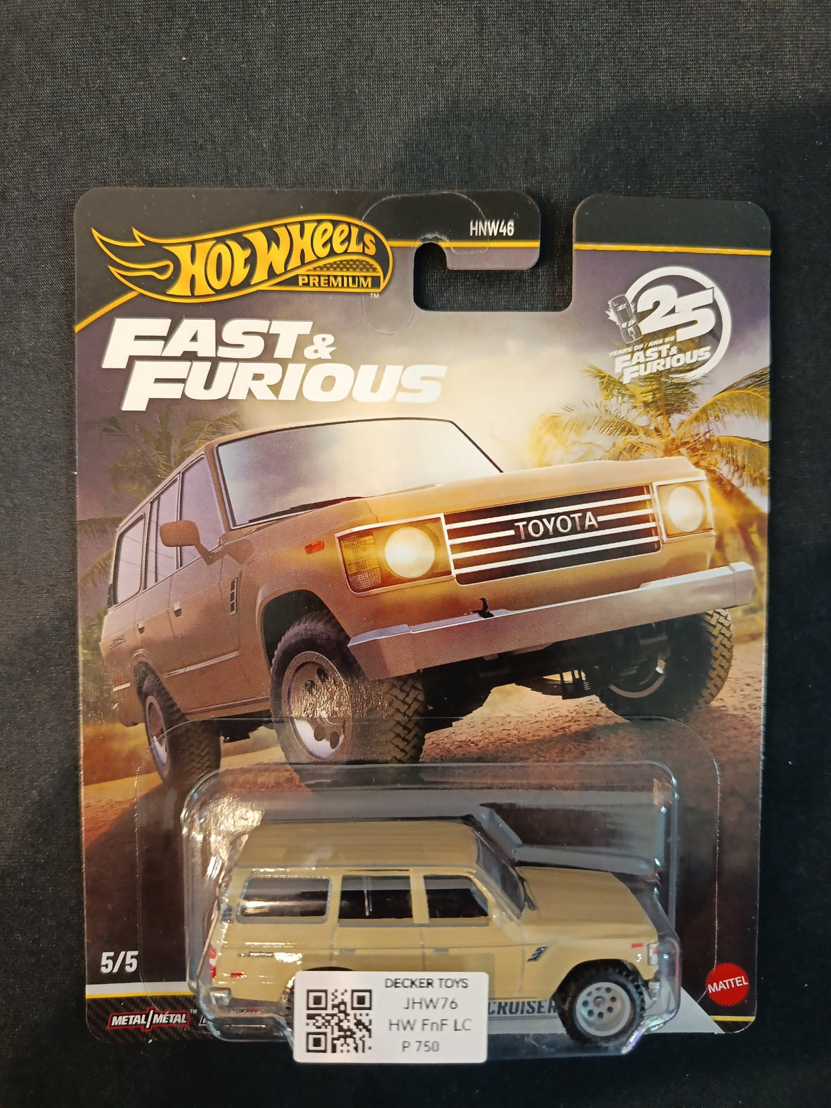 2026 Hot Wheels Fast & Furious Toyota Land Cruiser