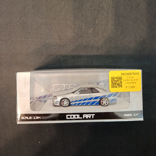 Cool Art Fast & Furious Nissan GT-R R34 (Fast & Furious)