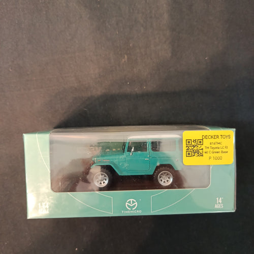 Time Micro Toyota Land Cruiser FJ40 Toyota Land Cruiser FJ40 Green Base