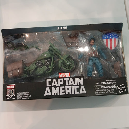 2019 Marvel Legends Legends Series Captain America with Motorcycle